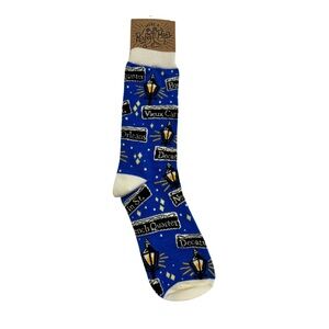 New Orleans Street Lamp Dress Socks